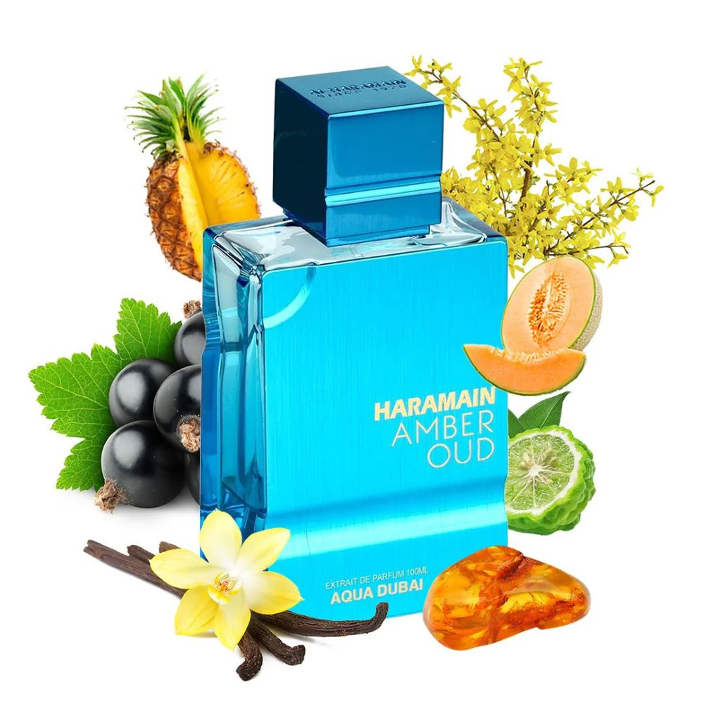 Amber Oud Aqua Dubai 100ml ExDP By Al Haramain - Image 3