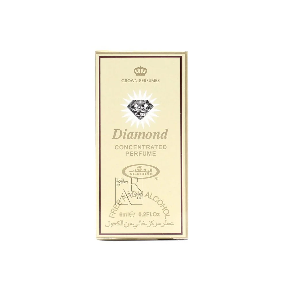 Diamond Oil 6ml Perfume Roll On by Al Rehab - Image 3