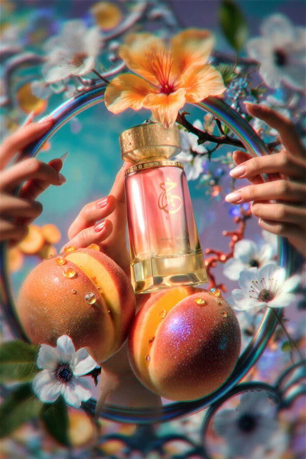 Khair Peach Delulu 100ml EDP By Paris Corner - Image 2