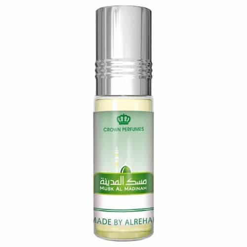 Musk al Madinah Oil Perfume Roll On for Women and Men by Al Rehab