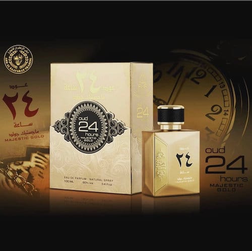 Oud 24 Hours Majestic Gold 100ml EDP Unisex by Ard al Zaafaran - Image 2