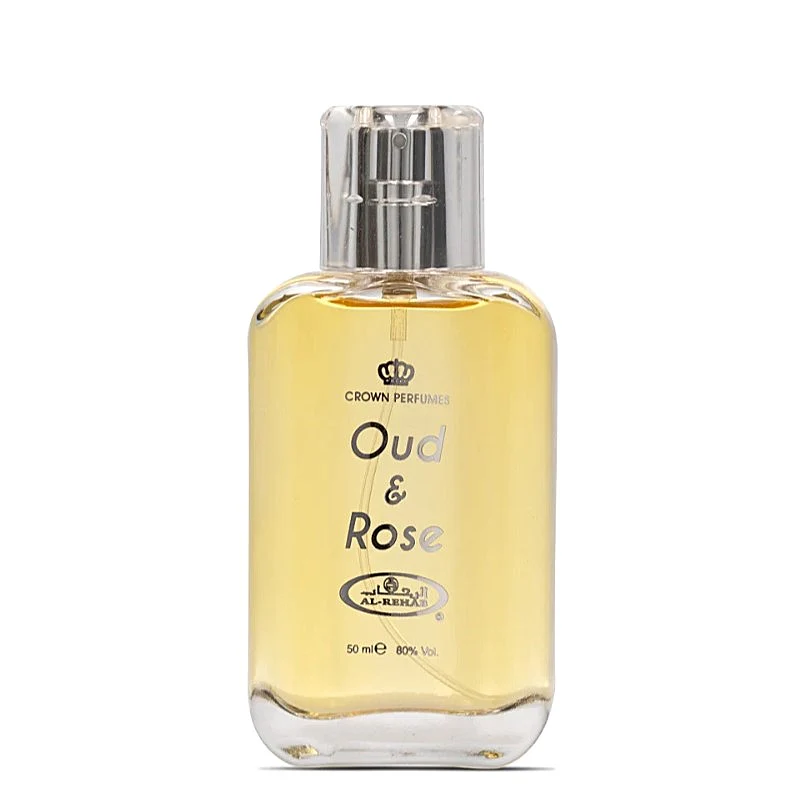 Oud & Rose 50ml EDP By Al Rehab - Image 2