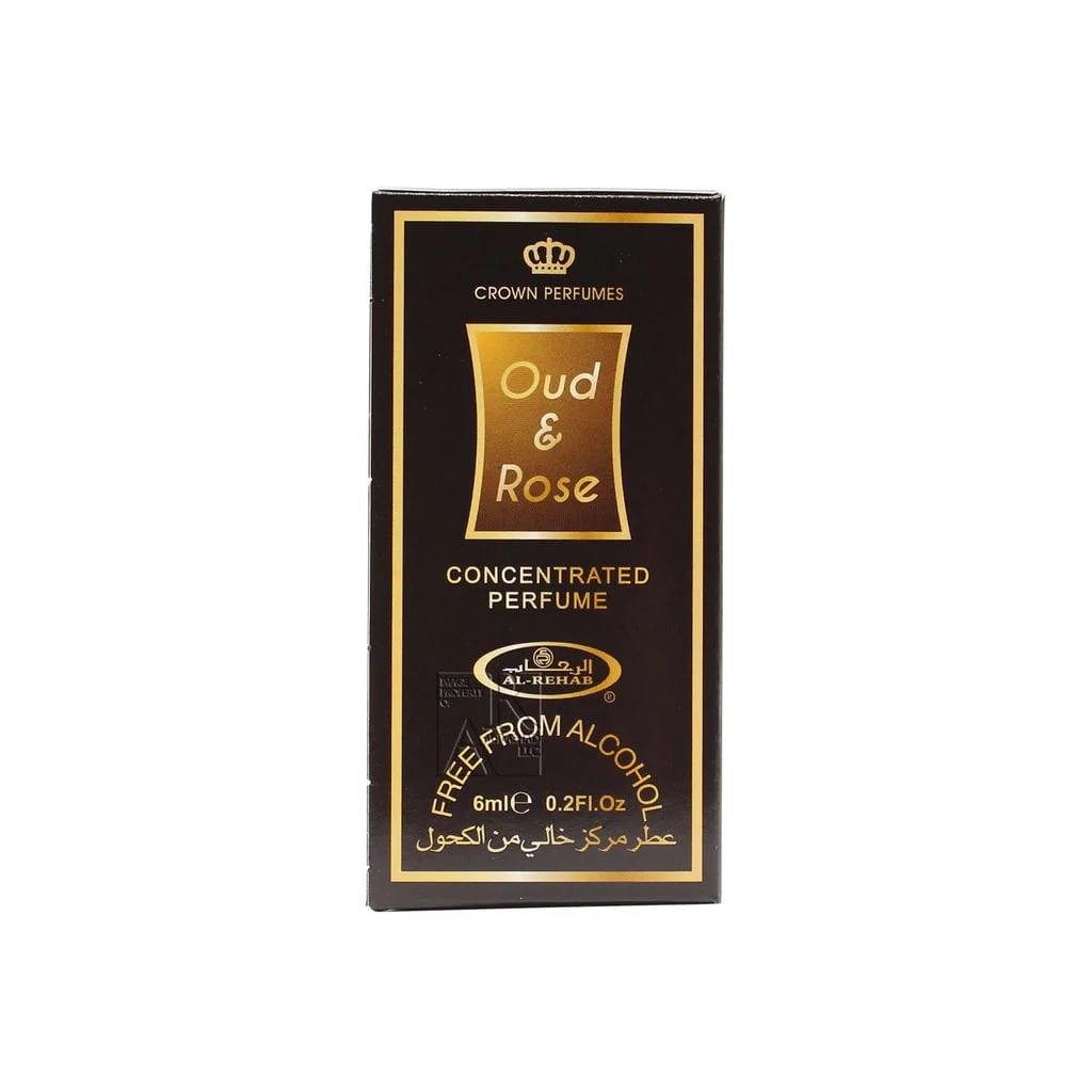 Oud and Rose 6ml Perfume Oil by Al Rehab - Image 3