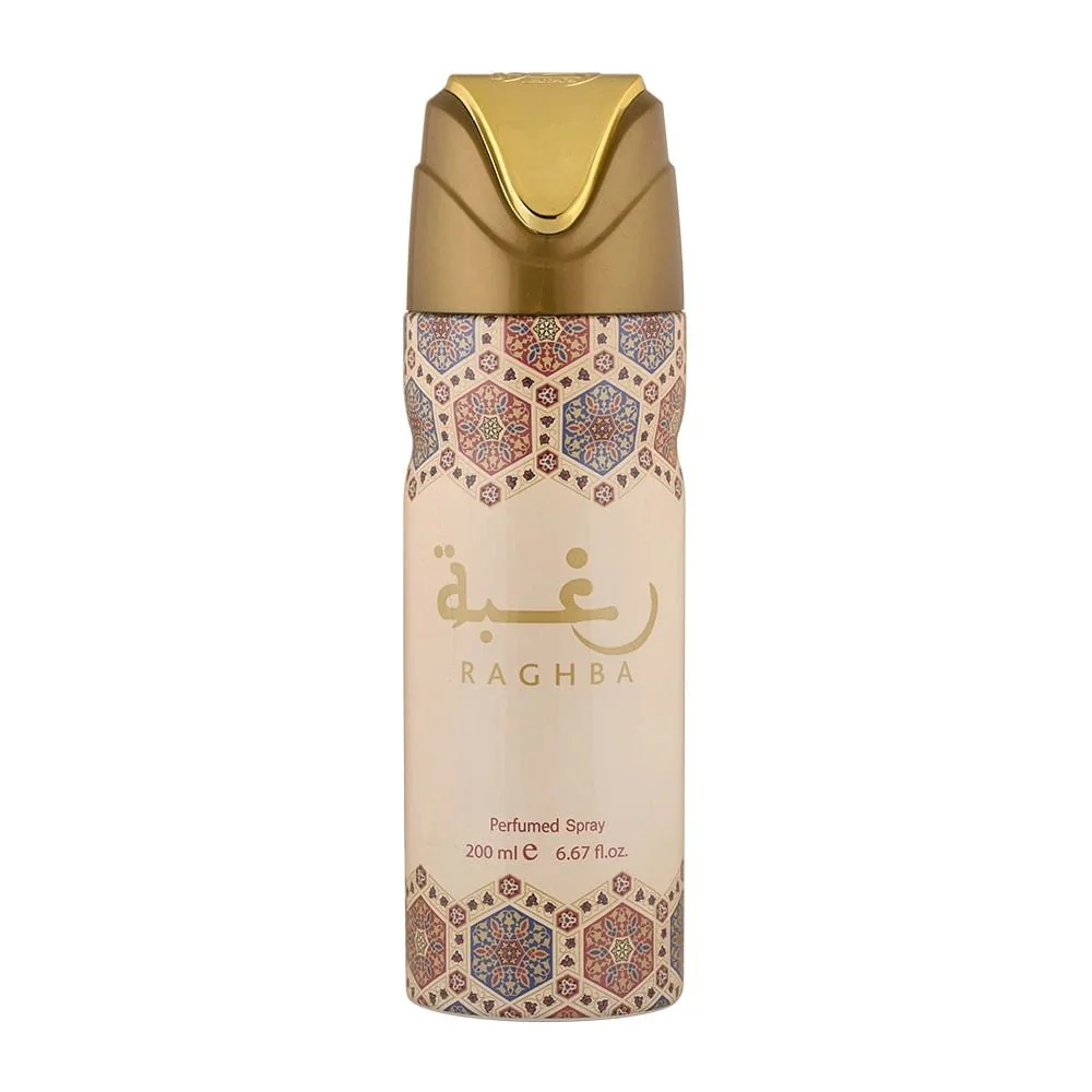 Raghba Body Spray 200ml by Lattafa