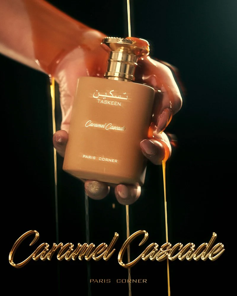 Taskeen Caramel Cascade 100ml EDP by Paris Corner - Image 3