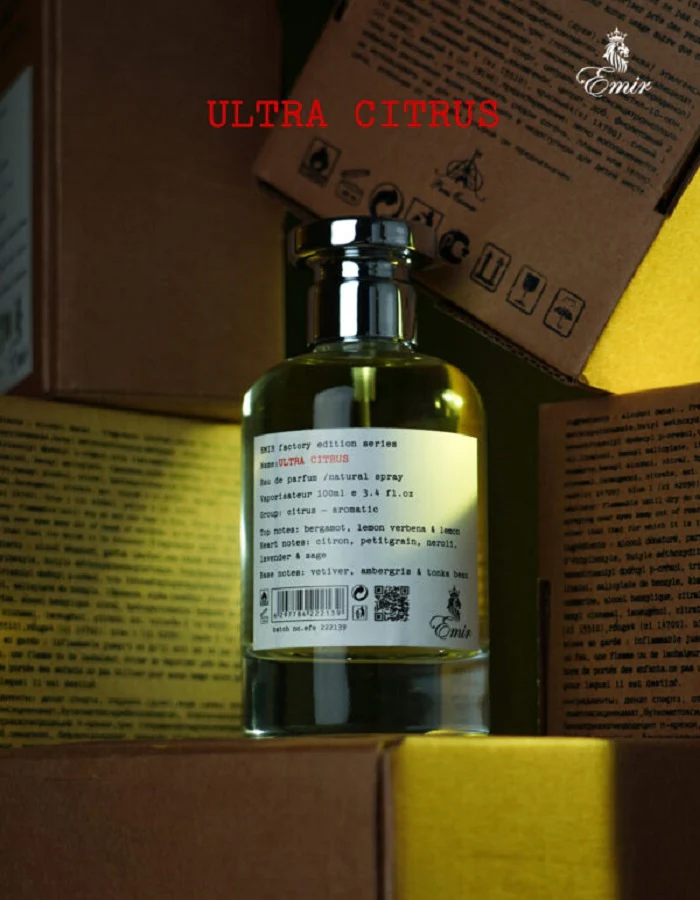 Ultra Citrus Emir Factory Edition 100ml EDP by Paris Corner - Image 2