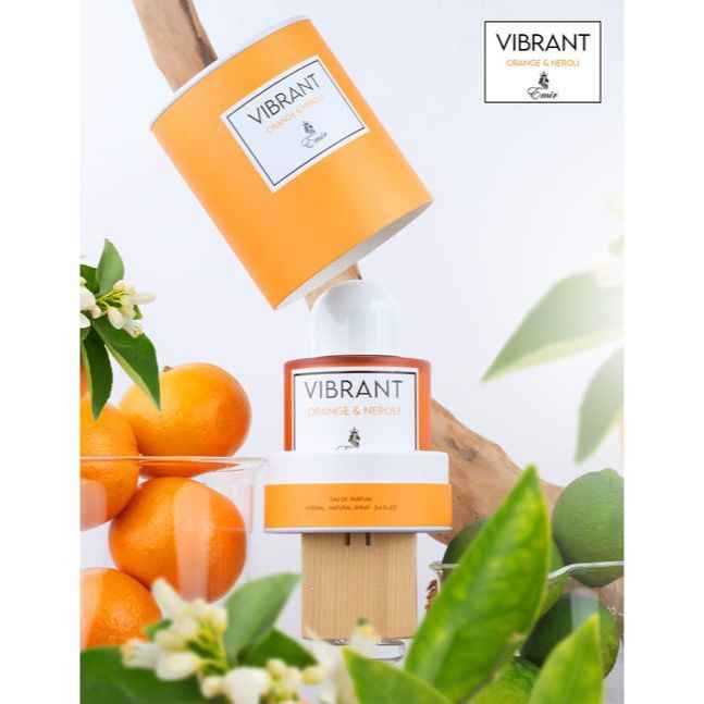 Vibrant Orange and Neroli Emir 100ml Unisex EDP by Paris Corner - Image 3